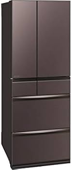 Amazon.co.jp: 三菱 572L 6ドアノンフロン冷蔵庫 置けるスマート大容量