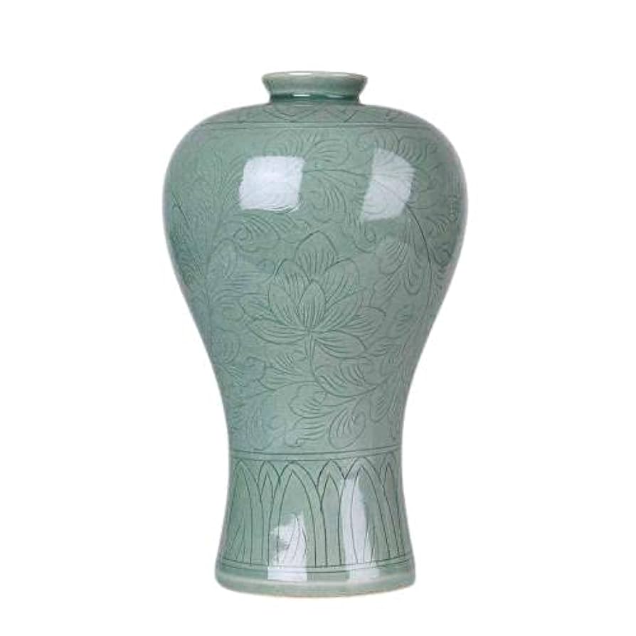 韓国 青磁の花瓶 Amazon.co.jp: 高麗青磁 韓国 直輸入/高麗青磁 瓶子型