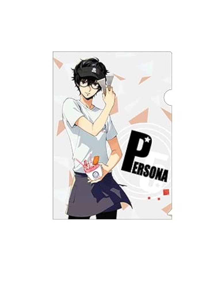 女神異聞録ペルソナ 主人公25周年記念 ロールアイス コラボ アクリル