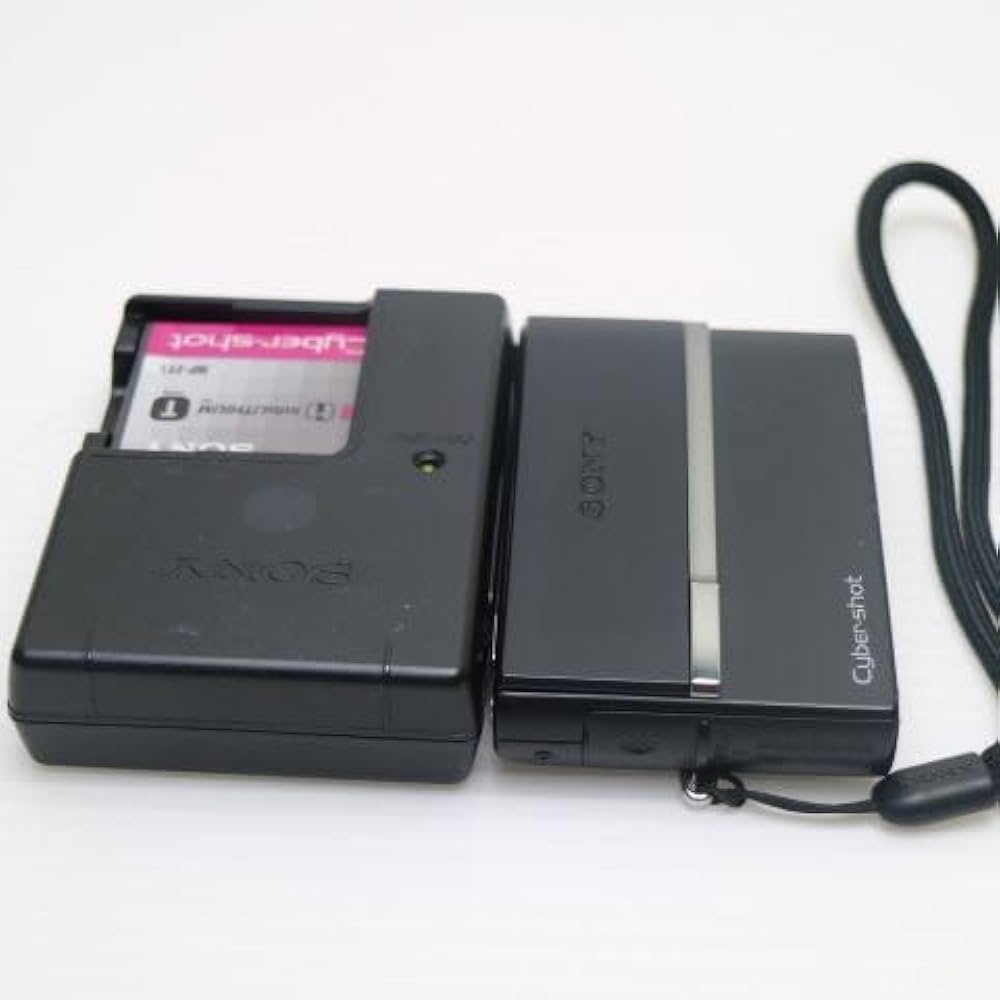 464)SONY Cyber-shot DSC-T9 デジタルカメラ ブラック 黒 有効600万