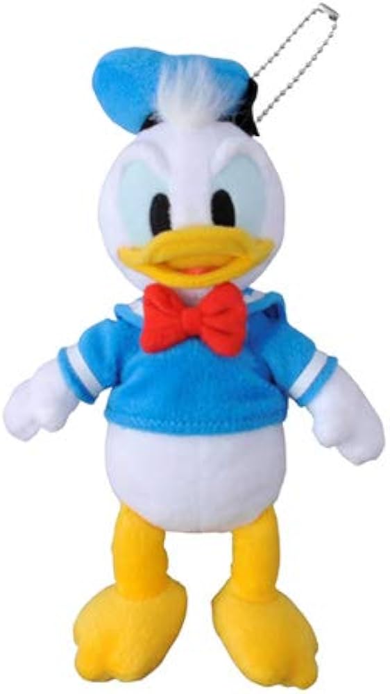 Amazon.co.jp: ドナルド・ダック ぬいぐるみバッジ ディズニー お土産