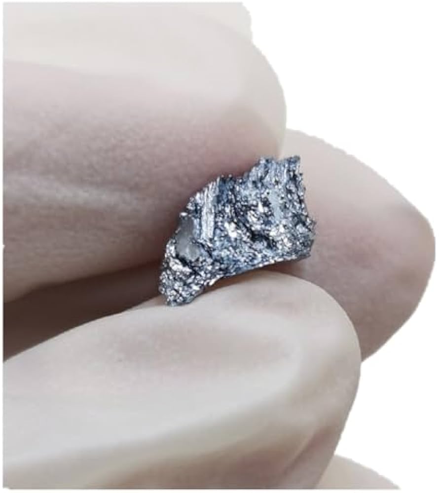 Amazon.co.jp: 1 g溶融オスミウム結晶塊99.95%純Os金属試料、元素採取