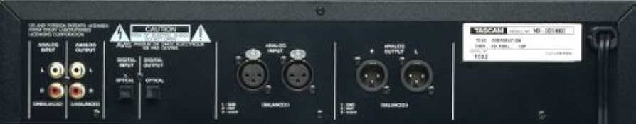 Amazon.co.jp: タスカム TASCAM MD-301MKⅡ 業務用 MDレコーダー