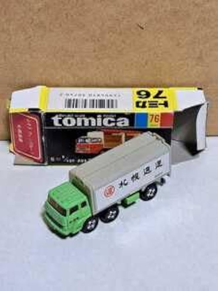 トミカ黒箱76 ふそうウイングルーフトラックADVANレース 関係者配布品