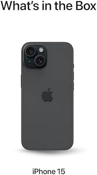 Amazon.com: Apple iPhone 15, 128GB, Black - Unlocked (Renewed