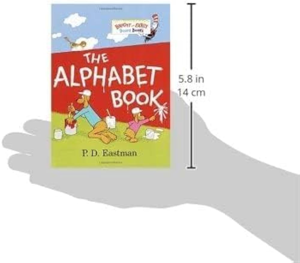 Amazon.com: The Alphabet Book (Bright & Early Board Books
