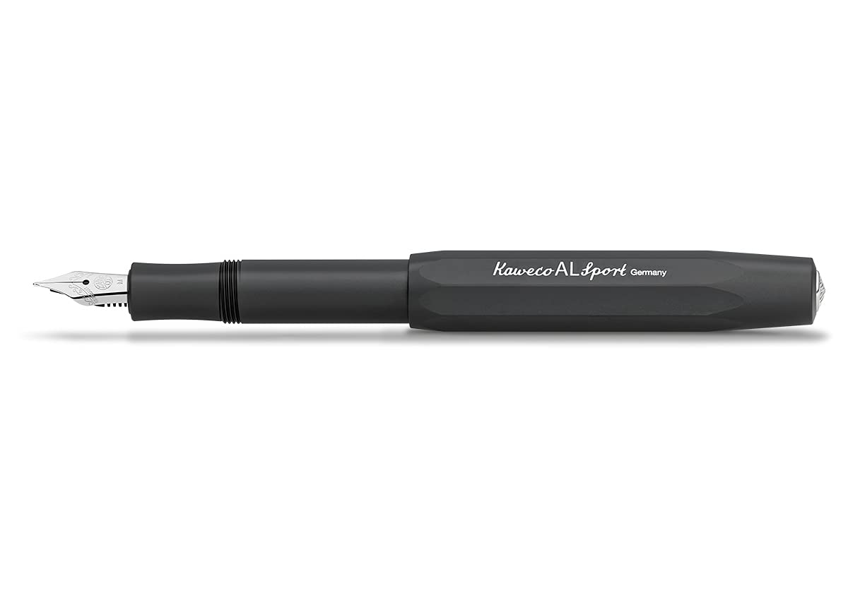 Amazon | Kaweco カヴェコ 万年筆 M 中字 アル スポーツ ブラック ALFP