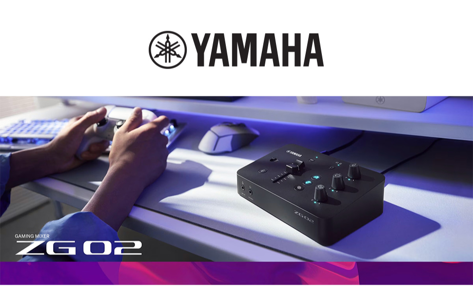 Amazon.com: Yamaha ZG02 Gaming Mixer for Voice Chat and Game
