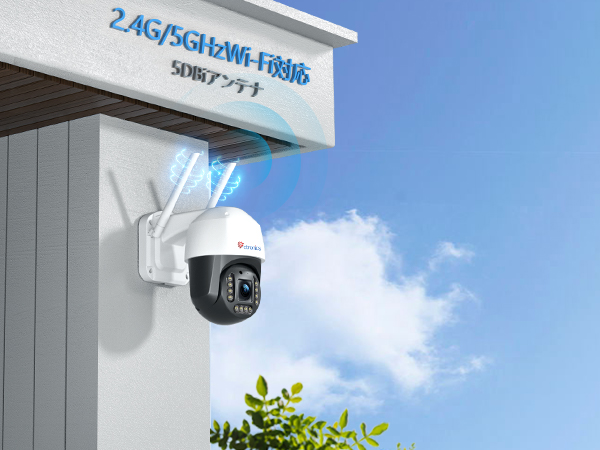 Amazon.co.jp: 【 4K・5GWi-Fi対応】Ctronics 防犯カメラ 屋外 800万