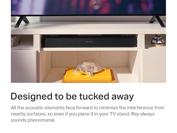 Amazon.com: Sonos Ray - Compact Soundbar for TV and Music - Black