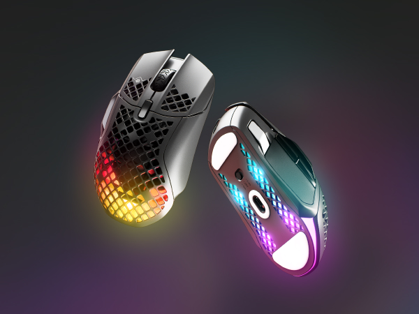 Amazon.com: SteelSeries Aerox 5 Wireless - Holey RGB Gaming Mouse