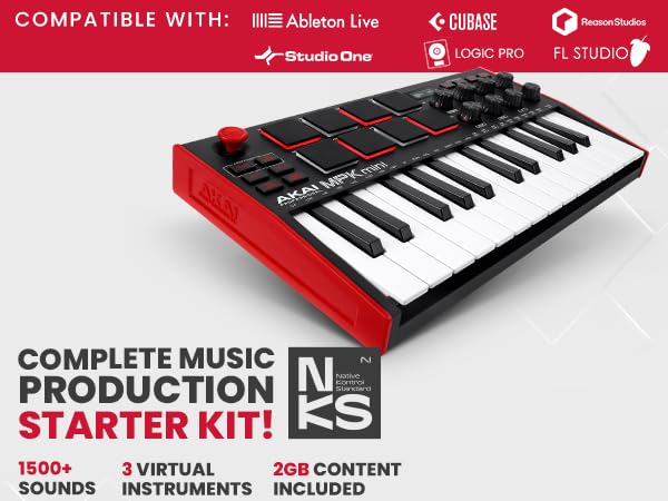 Amazon.com: Akai Professional MPK Mini MK3 25 Key USB MIDI