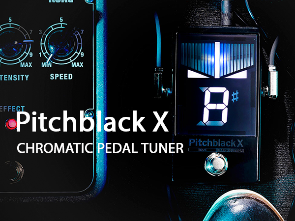 Amazon.com: Korg Pitchblack X Chromatic Guitar Pedal Tuner w/ Four