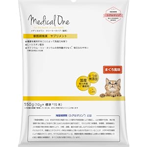 Amazon | 猫用【腎臓 食欲 腸内環境】メディカルワン クリーミータイプ