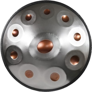 Amazon | ハンドパン d マイナー 打楽器（ゴールド - 432hz - 10音