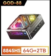 Amazon.co.jp: SkyBarium ミニPC Ryzen 7 5700U 8C/16T 最大4.3GHz