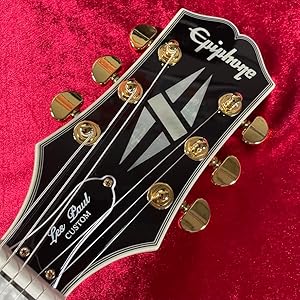 Amazon | Epiphone Les Paul Custom Ebony エレキギター エピフォン