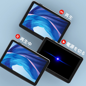 Amazon.co.jp: 【最新 2022向き】ポータブルDVDプレーヤー COOAU CD