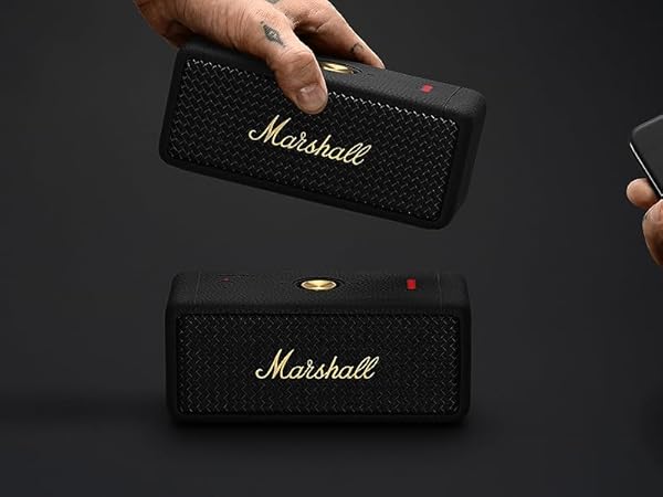 Amazon.co.jp: Marshall ワイヤレスポータブル防水スピーカー