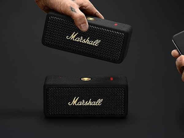 Amazon.co.jp: Marshall ワイヤレスポータブル防水スピーカー