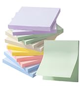 Amazon.co.jp: POPSFL 付箋 強粘着 75×75mm 60枚×12冊 ノート パステル