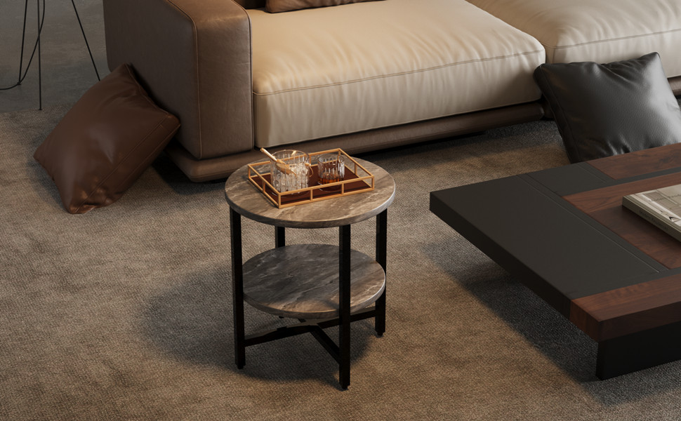 Amazon｜ZXD サイドテーブル コーヒー テーブル ベッド リビングサイド