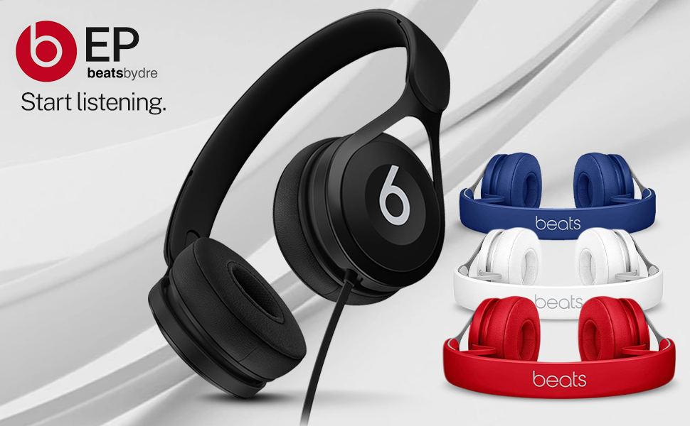 Amazon.com: Beats by Dr. Dre EP Wired On-Ear Headphones - Black