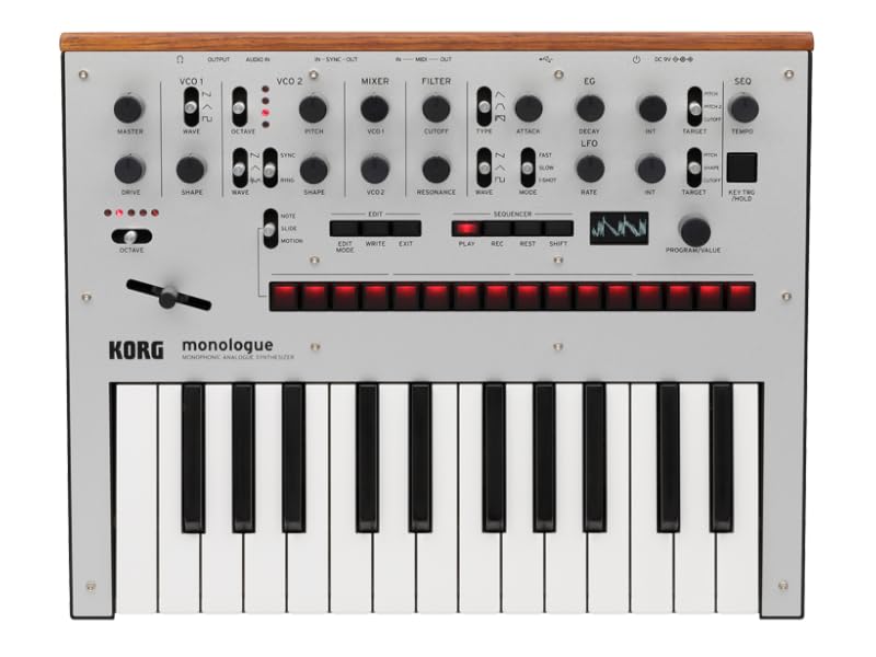 Amazon.com: Korg Synthesizer, 25 Key (MONOLOGUEBK) : Everything Else