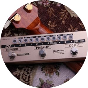 Amazon.co.jp: Valeton Dapper Acoustic Mini アコギ エレキバイオリン