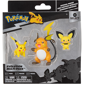 Amazon.com: Pokémon Select Evolution 3 Pack - Features 2-Inch