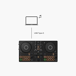 Amazon.com: Pioneer DJ AlphaTheta DDJ-FLX2 Compact 2-Channel DJ
