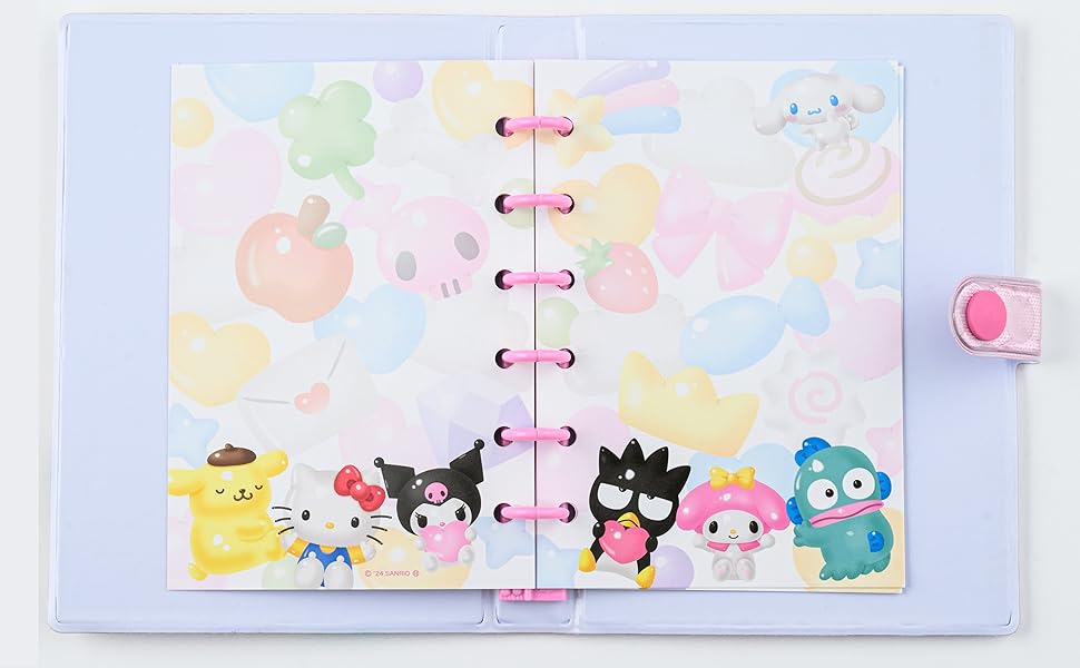 キャラクター サンリオ シール帳 完成品 おまけ付き あそぼうサンリオ