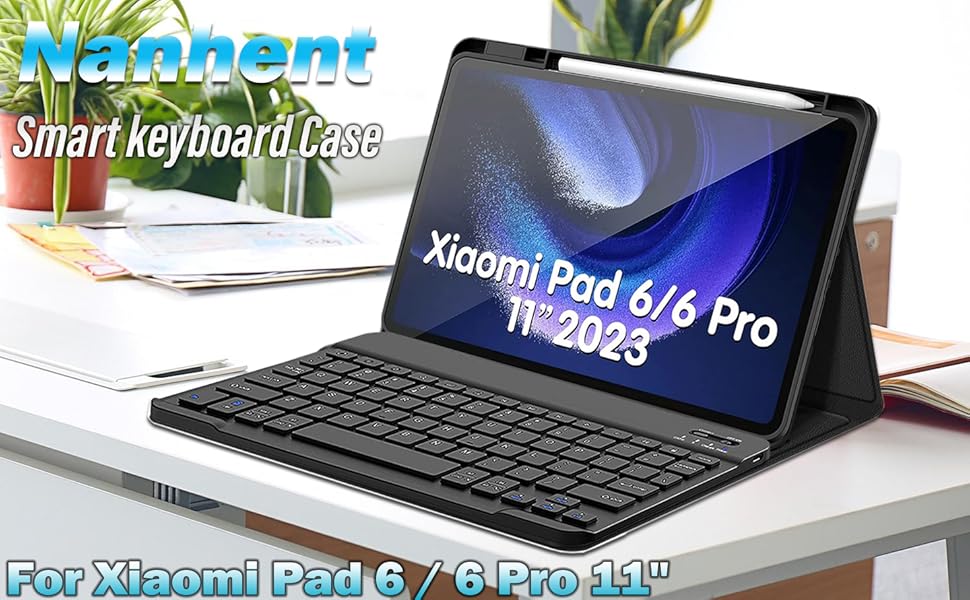 Amazon.com: Nanhent Keyboard Case for Xiaomi Pad 6 / Pad 6 Pro 11