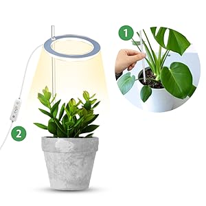 Amazon.co.jp: 植物育成ライト LED 植物育成灯 フルスペクトル 育成