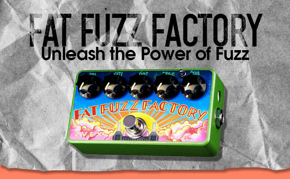 Amazon.com: ZVEX Fat Fuzz Factory Vexter VFFF Effect Pedal Bundle