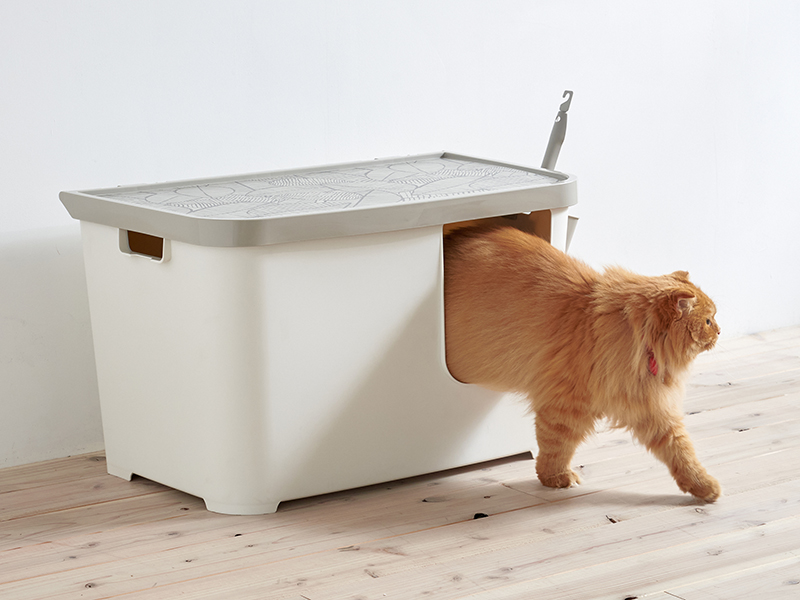 Amazon | 【OFT】 Casetta カセッタ 大きい猫トイレ隠し 丸洗い可能