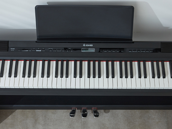 Amazon | Donner 88鍵盤 電子ピアノ ハンマーアクッション鍵盤