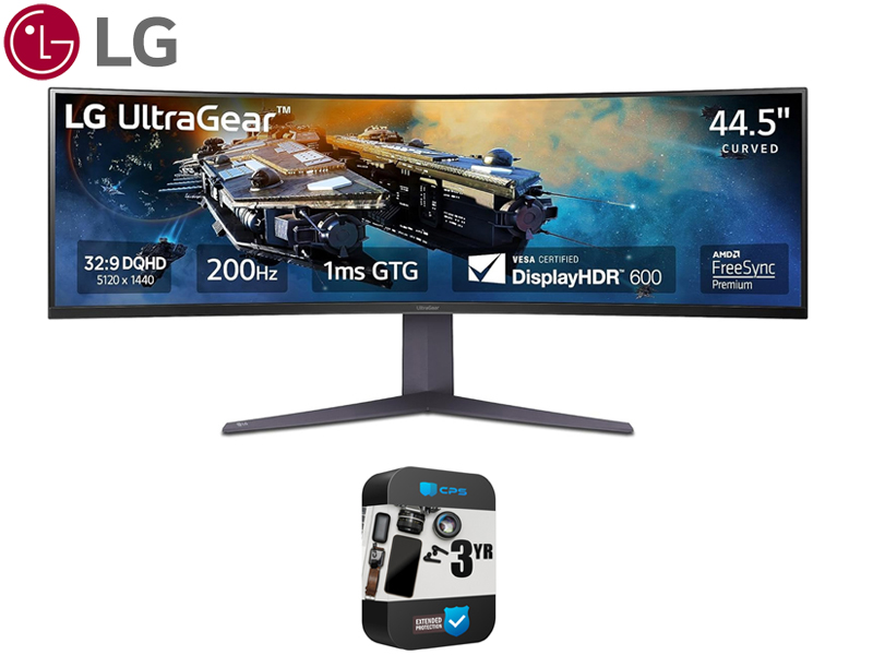 Amazon.com: LG 45GR75DCB 45-inch Ultragear Curved Gaming Monitor