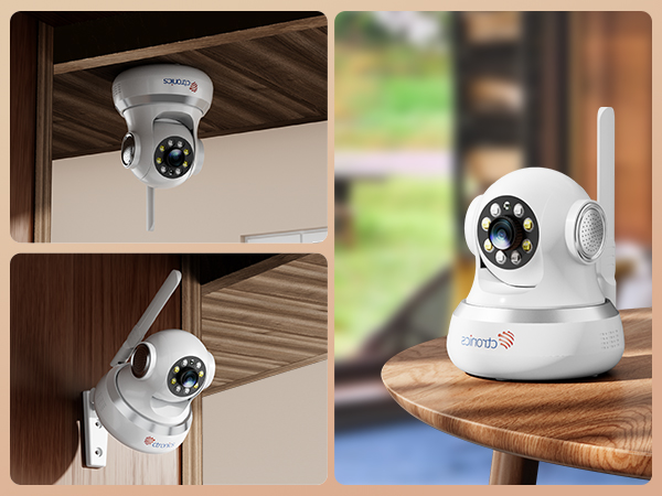 Amazon.co.jp: 【 WiFi不要 4G LTE 】 Ctronics 防犯カメラ 自動追跡