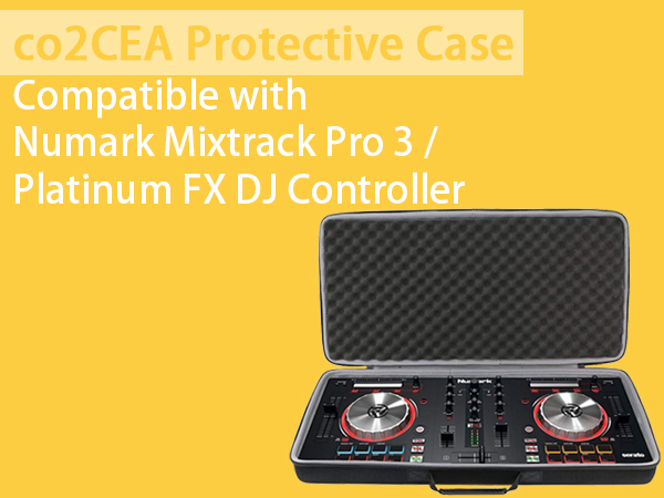Amazon.com: co2CREA Hard Case Replacment for Numark Mixtrack Pro 3