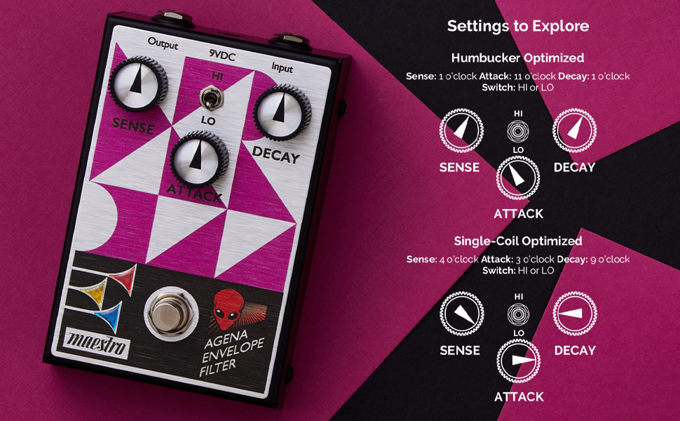 Amazon.com: Maestro Agena Envelope Filter Pedal : Musical Instruments