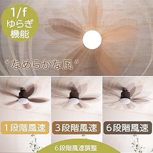 Amazon.co.jp: VENTOTAシーリングファンライト リモコン付 DCモーター