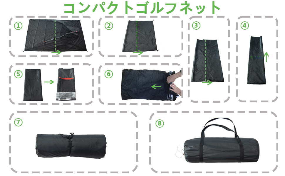 Amazon.co.jp: ゴルフネット 練習用ゴルフトレーニングネット 3.6mx2