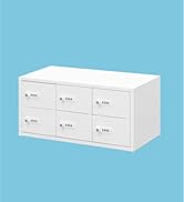 Amazon.co.jp: LOOKIT 貴重品ロッカー 2列4段 8人用 ダイヤル錠 金庫