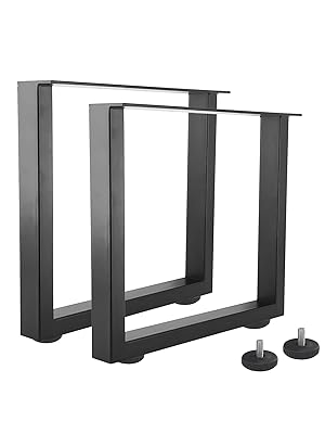 Amazon.co.jp: Homtone アイアン脚 高さ40cm 2脚セット 鉄脚 スクエア