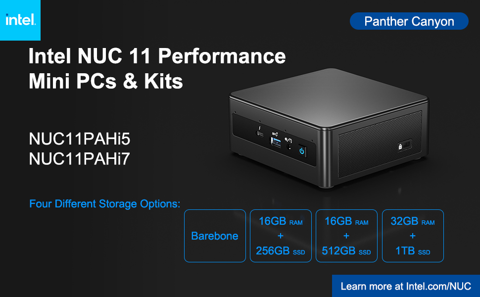 Amazon.com: Intel NUC 11 NUC11PAHi5 0GB DDR4 RAM,0GB SSD,Core i5