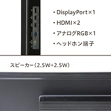 Amazon.co.jp: I-O DATA モニター 31.5インチ HDMI×1 DP×1 ADS