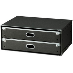 Amazon｜無印良品 硬質パルプ・引出2個 約幅36×奥行25.5×高さ16cm