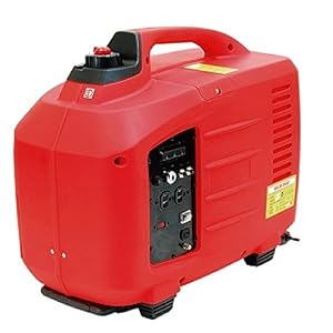 Prozza JP-650 ポータブル発電機 赤