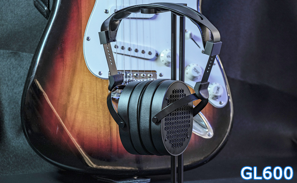 Amazon.co.jp: Gold Planar GL600平面駆動HIFIハイエンドヘッドホン